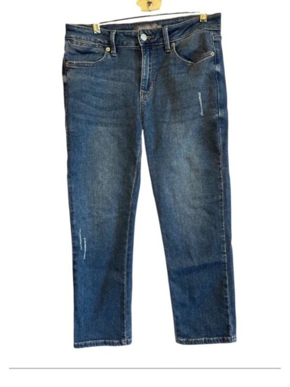 JUSTUSA Women’s Denim Cropped High Waist Jeans Size 29/8